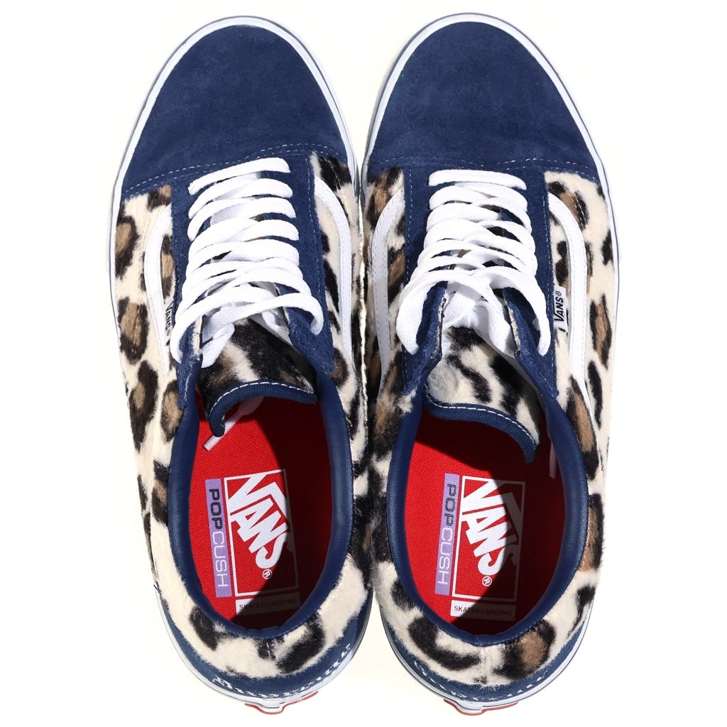 SUPREME(シュプリーム) 23AW ×VANS Leopard Old Skool バンズ レオパード オールドスクール ローカットスニーカー シューズ ネイビー US10/28cm VN0A5FCBBX9