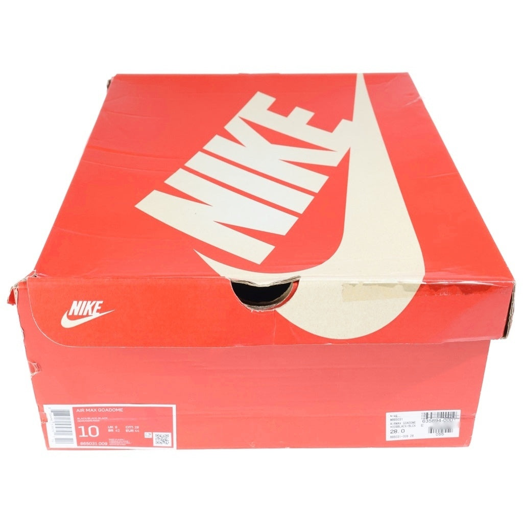 NIKE(ナイキ) AIR MAX GOADOME BLACK エアマックス ゴアドーム レザー ハイカットスニーカー ブラック US10/28cm 865031-009