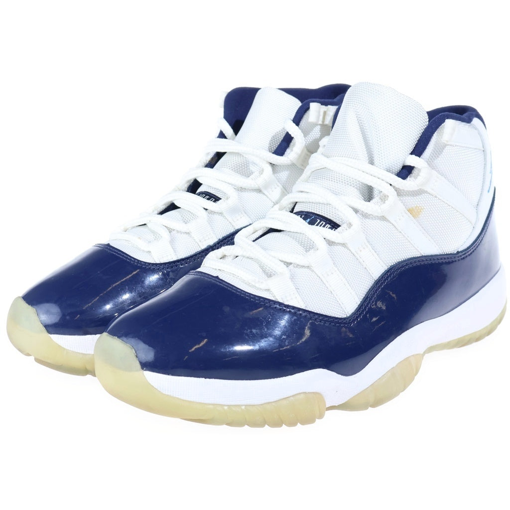 NIKE(ナイキ) AIR JORDAN 11 RETRO WIN LIKE 82 エアジョーダン11 レトロ ウィンライク82 ハイカットスニーカー ブルー US10/28cm 378037-123