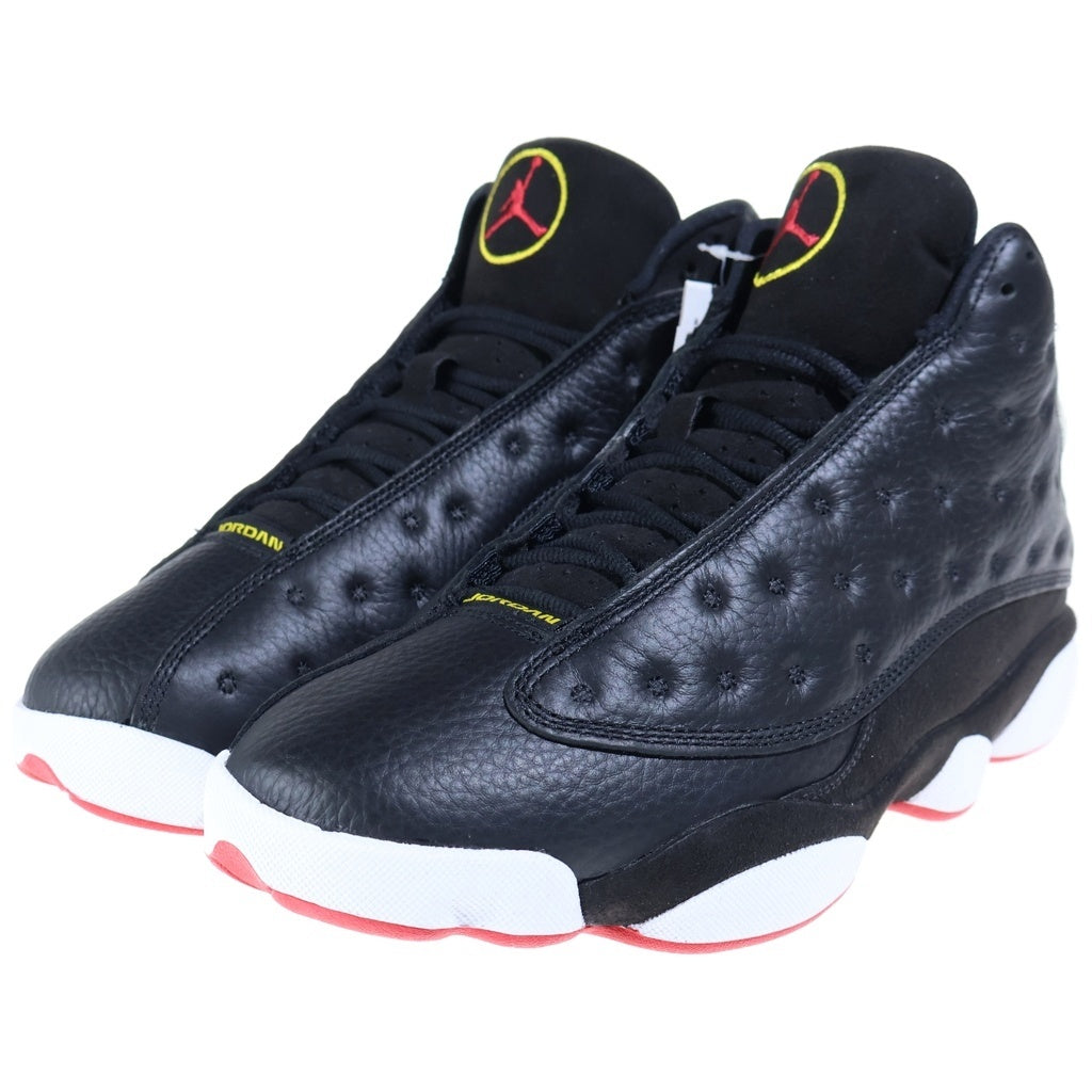 NIKE(ナイキ) AIR JORDAN 13 RETRO PLAYOFFS エアジョーダン レトロ レザーハイカットスニーカー ブラック/レッド US10/28cm 414571-062