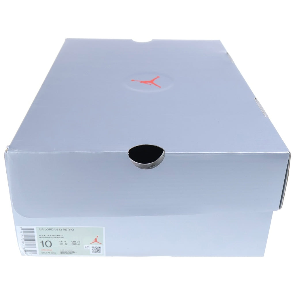 NIKE(ナイキ) AIR JORDAN 13 RETRO PLAYOFFS エアジョーダン レトロ レザーハイカットスニーカー ブラック/レッド US10/28cm 414571-062