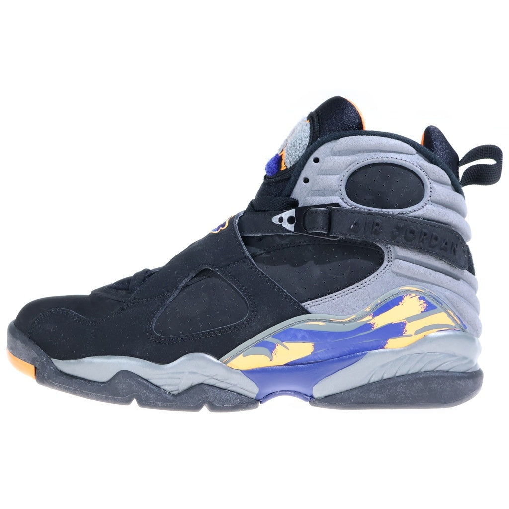 NIKE(ナイキ) 【観賞用 2013年製】AIR JORDAN 8 RETRO PHOENIX SUNS エアジョーダン レトロ フェニックス サンズ ハイカットスニーカー ブラック US10/28cm 305381-043