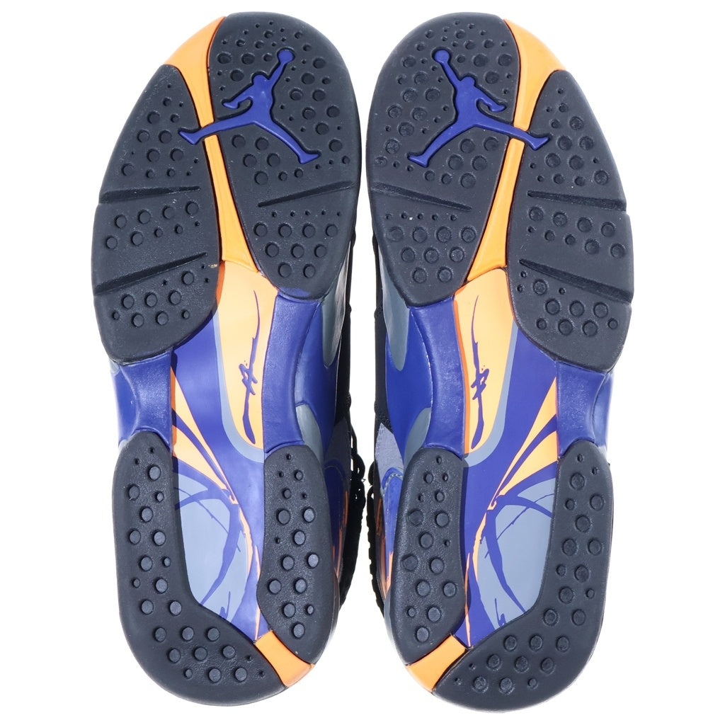 NIKE(ナイキ) 【観賞用 2013年製】AIR JORDAN 8 RETRO PHOENIX SUNS エアジョーダン レトロ フェニックス サンズ ハイカットスニーカー ブラック US10/28cm 305381-043