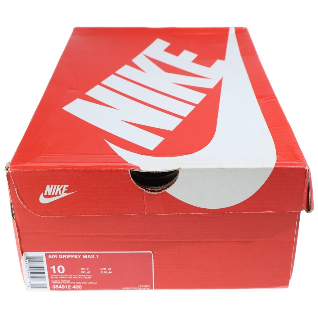 NIKE(ナイキ) AIR GRIFFEY MAX 1 エアグリフィーマックス1 ハイカットスニーカー ブルー US10/28cm 354912-400