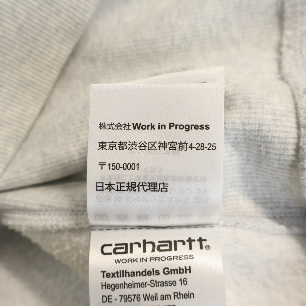 CARHARTT(カーハート) アメリカン スクリプト スウェットパーカー グレー