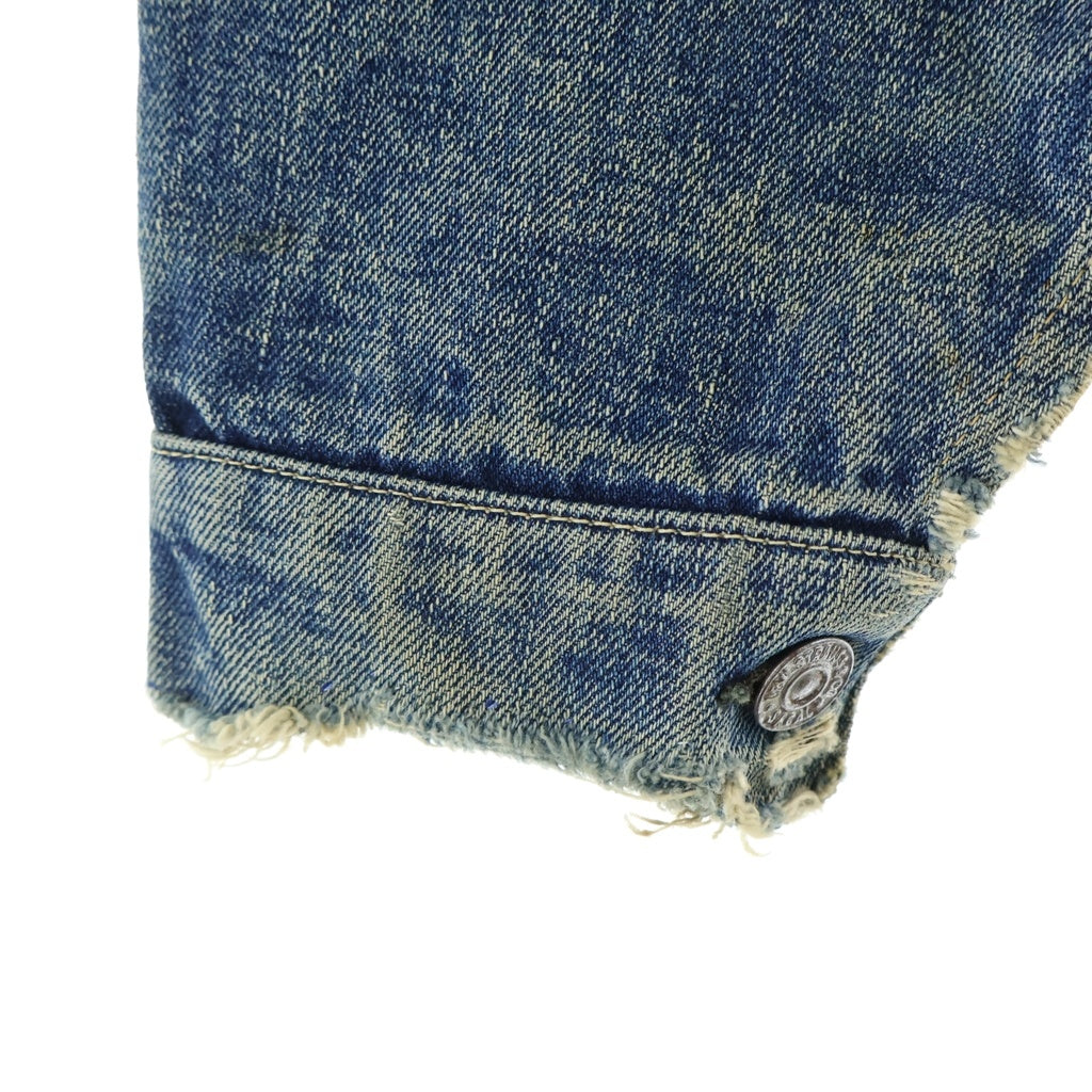 Levi's(リーバイス) 40S 506XX 1st BIG E 均等V 片面タブ スライドバックル デニムジャケット インディゴ
