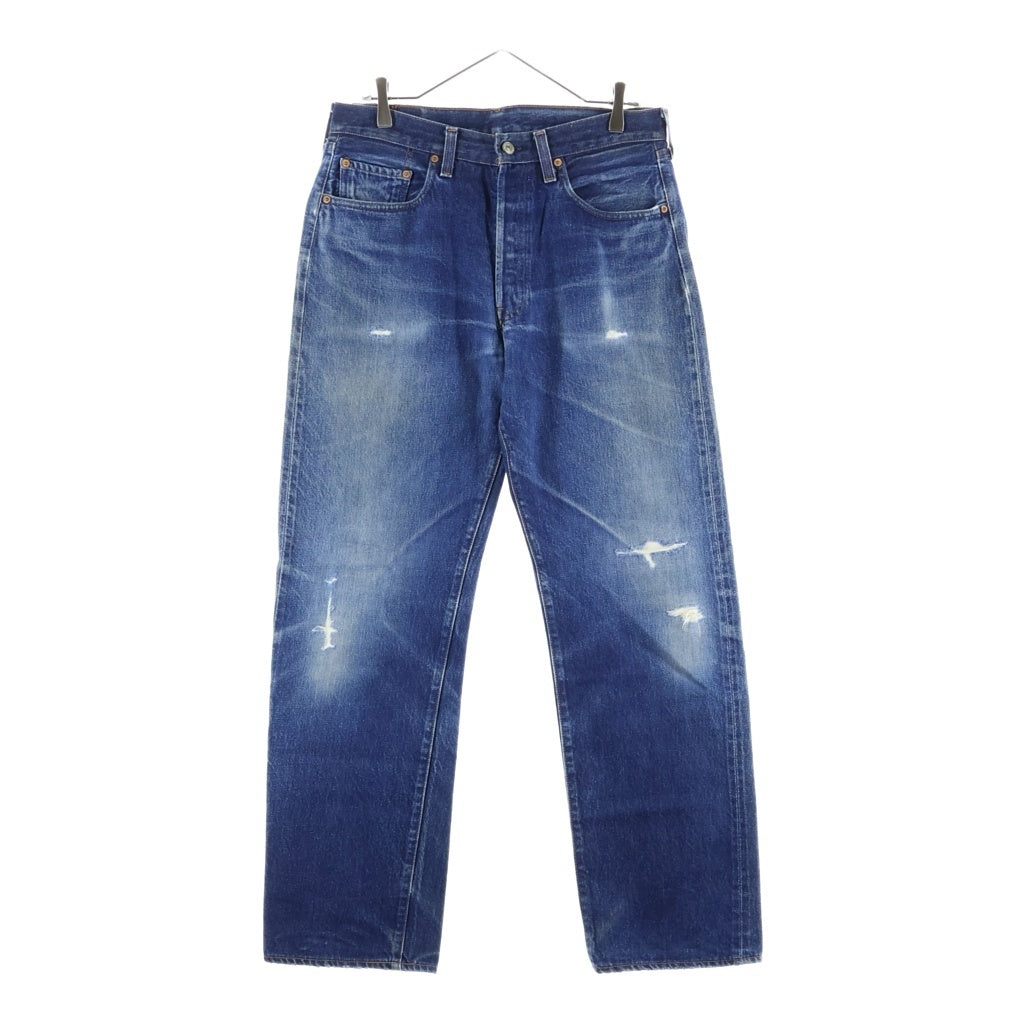 Levi's(リーバイス) 90S VINTAGE 501XX ヴィンテージ 復刻 ボタン裏555 BIG E ストレート デニムパンツ インディゴ