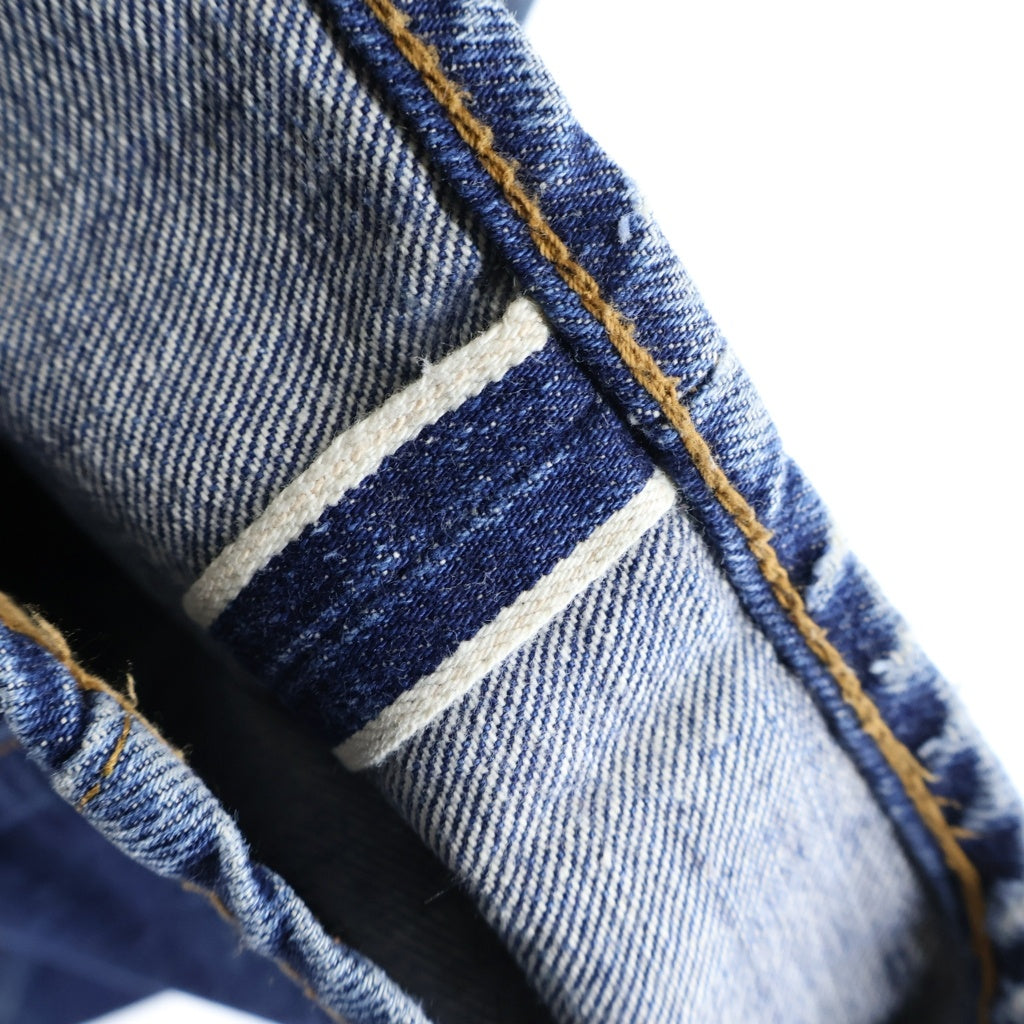Levi's(リーバイス) 90S VINTAGE 501XX ヴィンテージ 復刻 ボタン裏555 BIG E ストレート デニムパンツ インディゴ