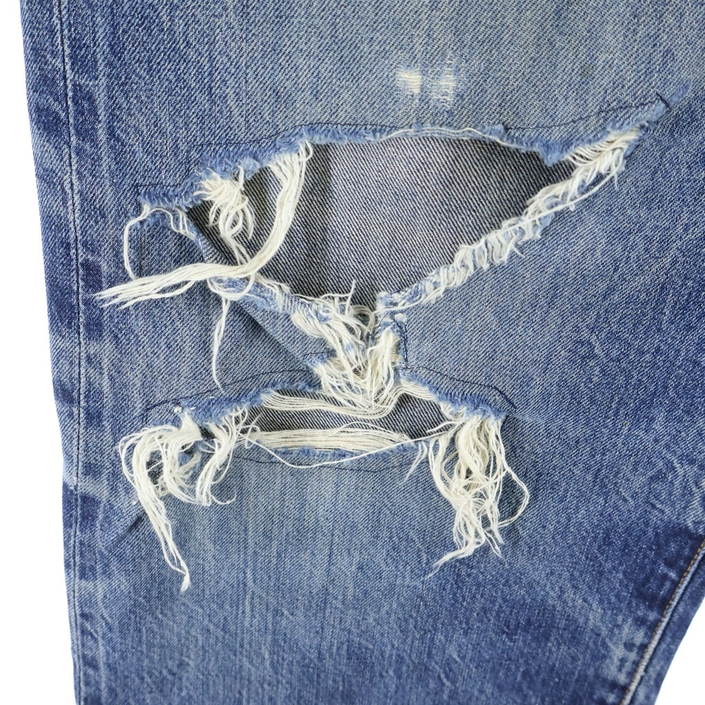 Levi's(リーバイス) 90S VINTAGE 501XX ヴィンテージ 復刻 ボタン裏555 BIG E ギャラ入り ストレート デニムパンツ インディゴ