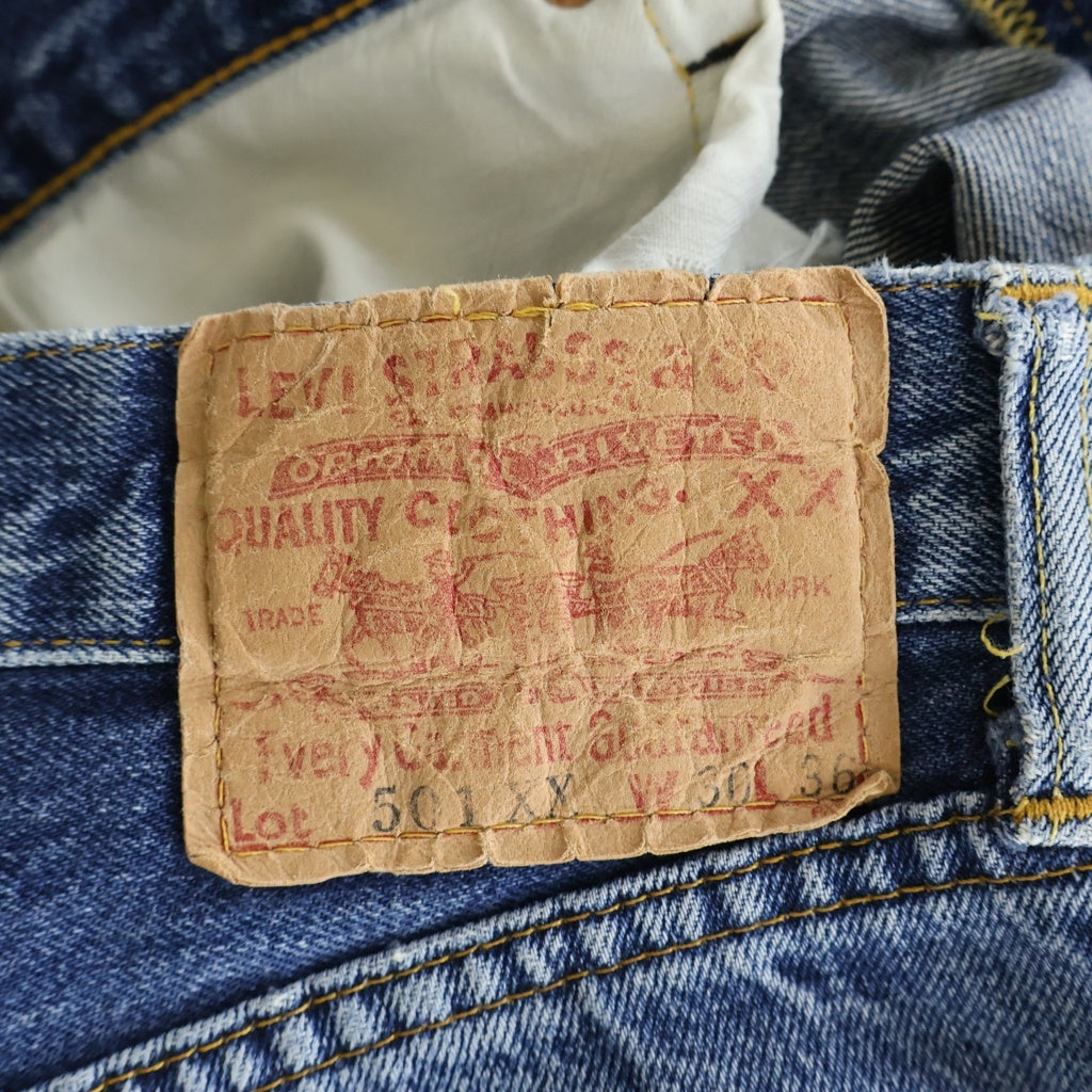 Levi's(リーバイス) 90S VINTAGE 501XX BIG E ボタン裏555 55年製 復刻 ストレート デニムパンツ インディゴ