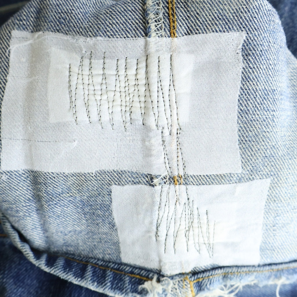 Levi's(リーバイス) 90S VINTAGE 501XX BIG E ボタン裏555 復刻 ストレート デニムパンツ インディゴ