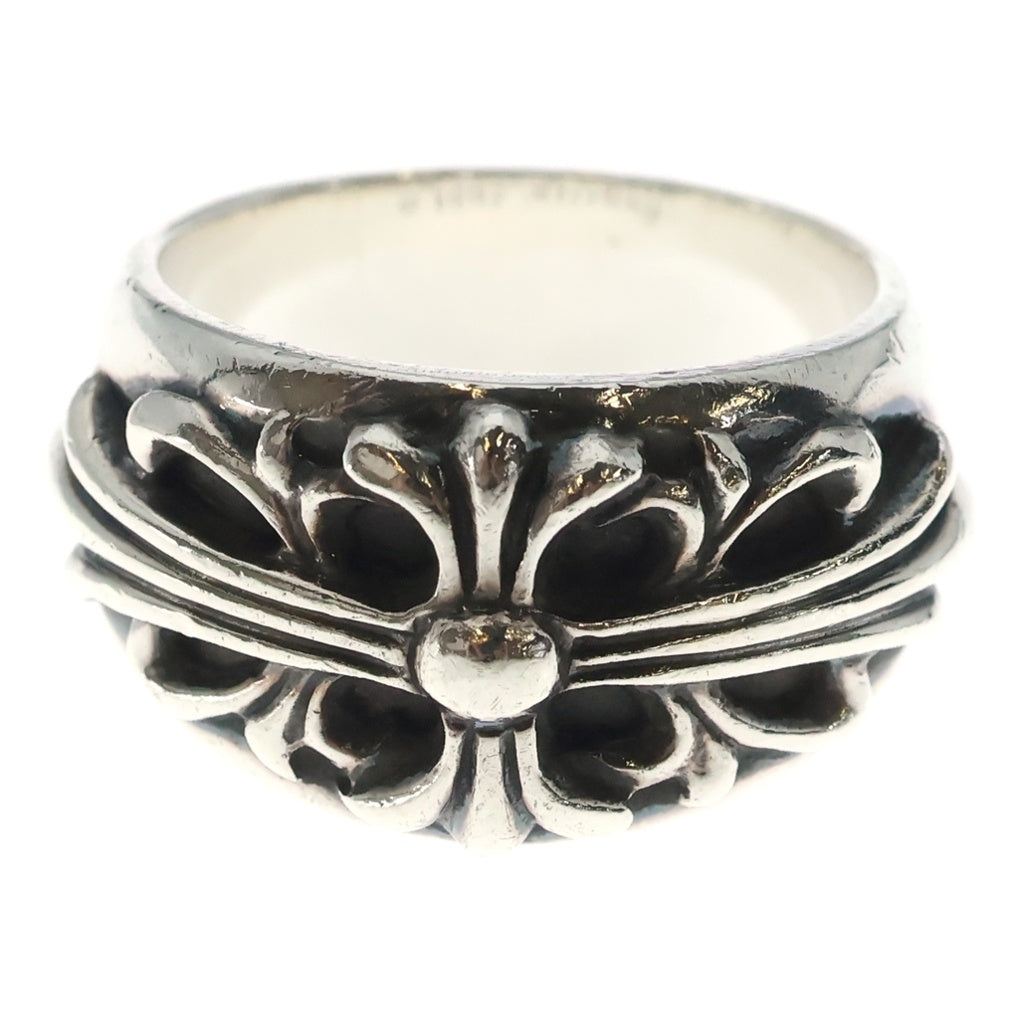 CHROME HEARTS(クロムハーツ) FLRL CRS フローラルクロス リング シルバー BCA346