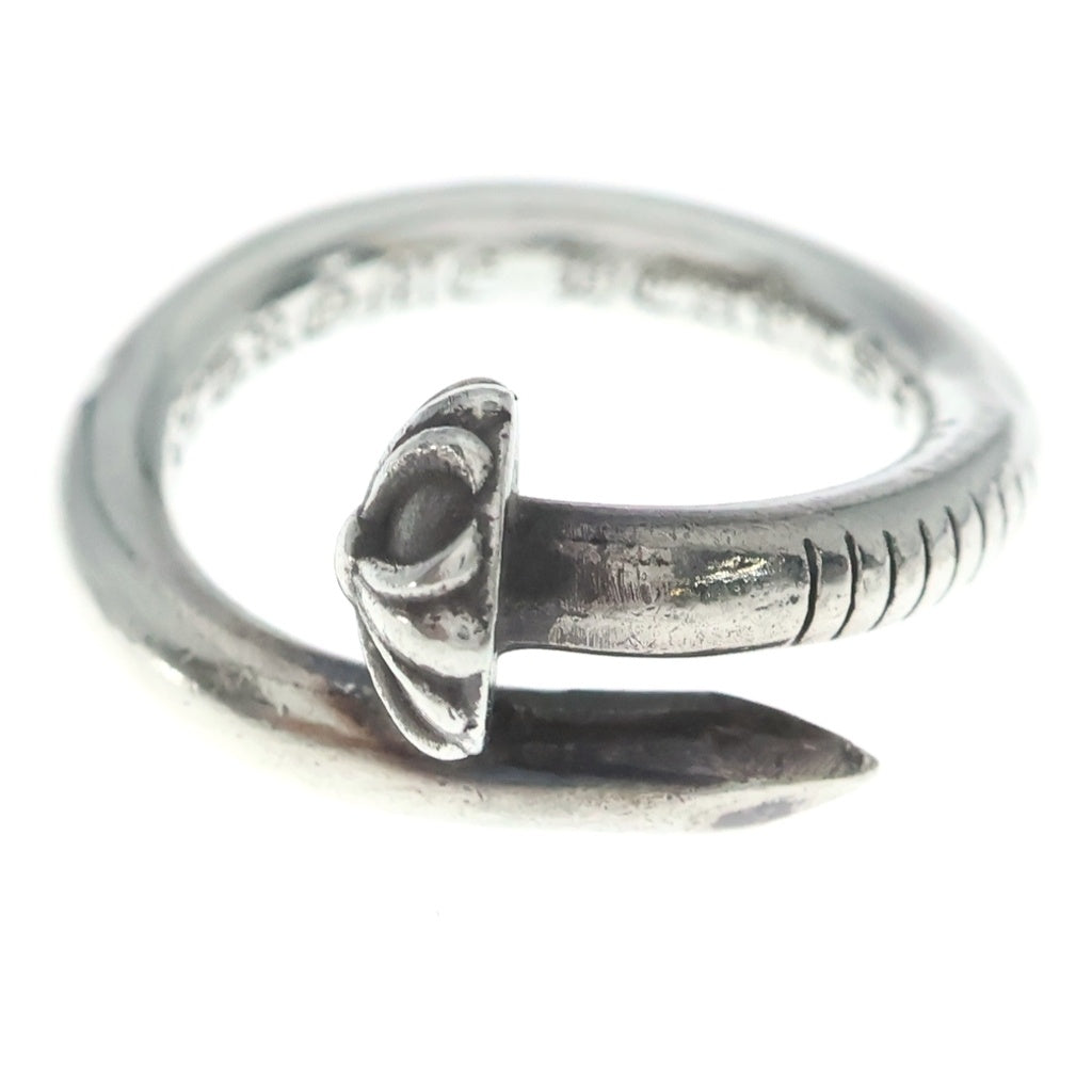 CHROME HEARTS(クロムハーツ) NAIL CRSBALL ネイル クロスボール リング シルバー BCA349