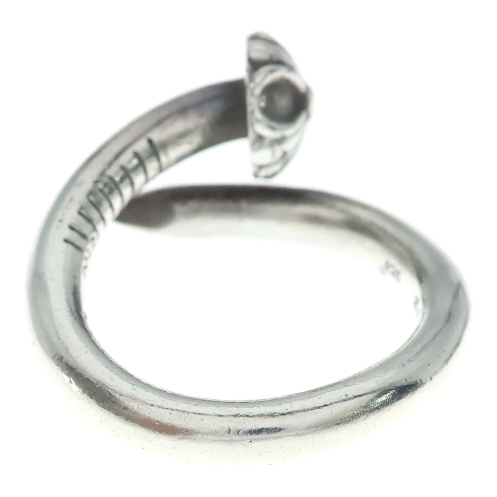 CHROME HEARTS(クロムハーツ) NAIL CRSBALL ネイル クロスボール リング シルバー BCA349