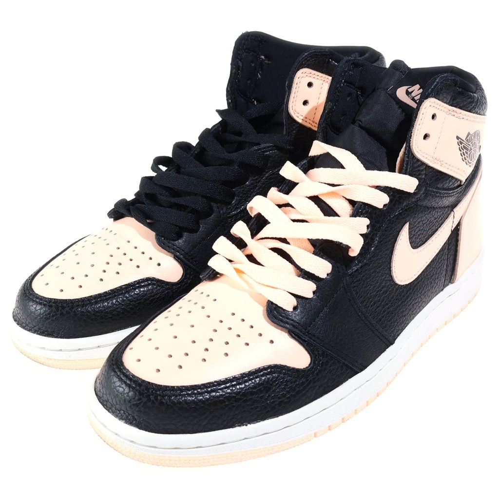 NIKE(ナイキ) AIR JORDAN 1 RETRO HIGH OG CRIMSON TINT エアジョーダン1 レトロ クリムゾン ティント ハイカットスニーカー ブラック/ピンク US8/26cm 555088-081