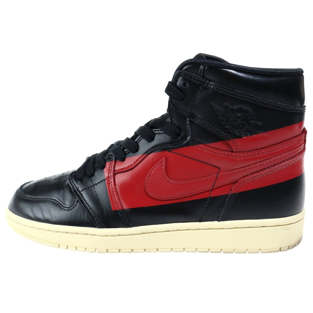 NIKE(ナイキ) AIR JORDAN 1 RETRO HIGH OG COUTURE エアジョーダン1 レトロ クチュール ハイカットスニーカー ブラック/レッド US8/26cm BQ6682-006