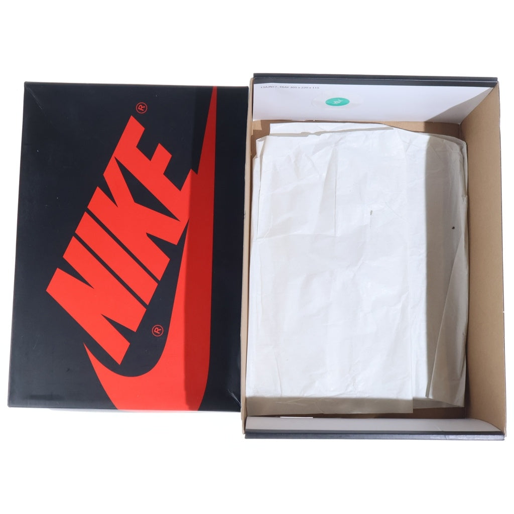 NIKE(ナイキ) AIR JORDAN 1 HIGH OG HYPER CRIMSON エアジョーダン1 ハイパークリムゾン ハイカットスニーカー グレー/ブラック US8/26cm 555088-018