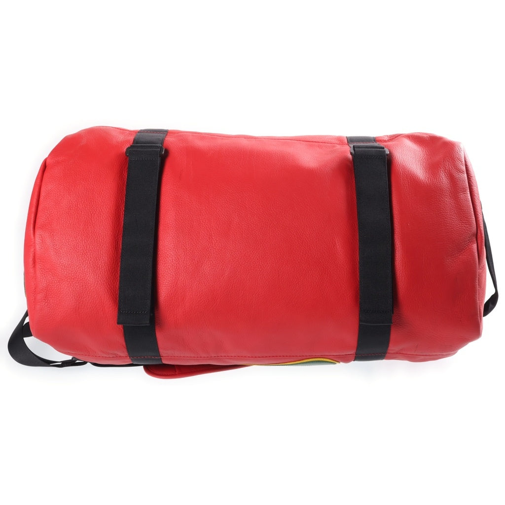 SUPREME(シュプリーム) 19AW ×NIKE Leather Duffel Bag ナイキ レザーダッフルバッグ レッド CN4503-687