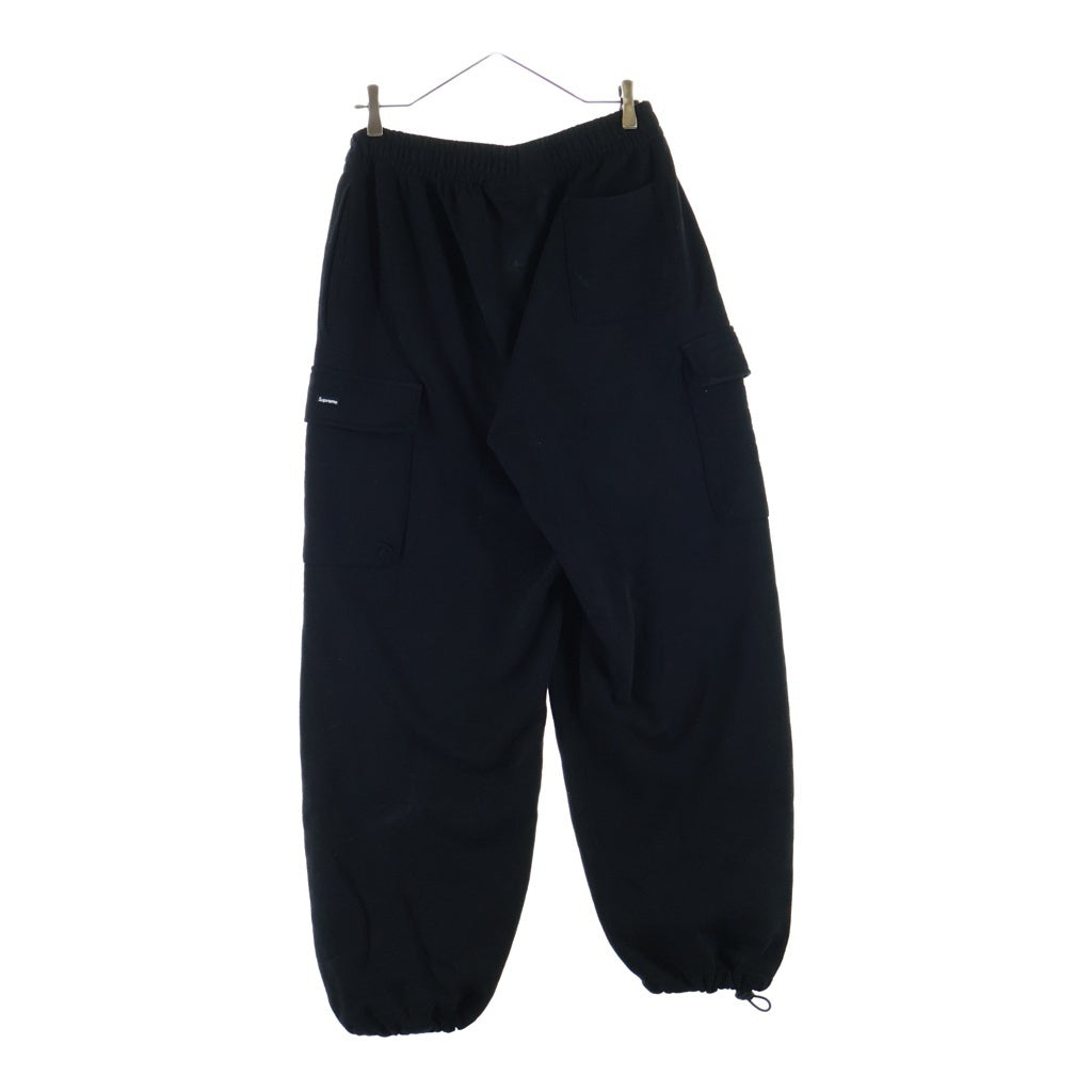 SUPREME(シュプリーム) 25AW Small Box Cargo Sweatpant スモールボックスロゴ カーゴスウェットパンツ ブラック