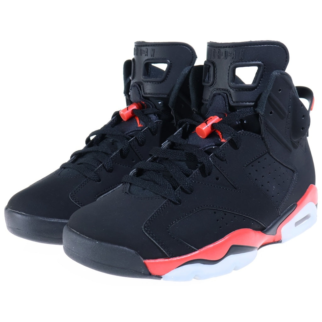 NIKE(ナイキ) AIR JORDAN 6 INFRARED SALESMAN エアジョーダン6 インフラレッド セールスマン ハイカットスニーカー ブラック/レッド US10.5/28.0cm CT8529-001