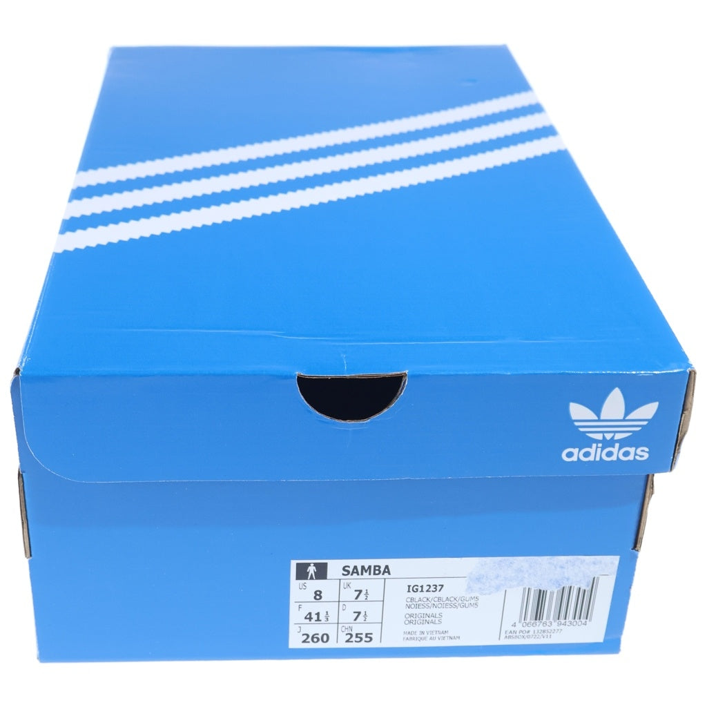 adidas(アディダス) SAMBA IG1237 サンバ ローカットスニーカー ブラック US8/26cm