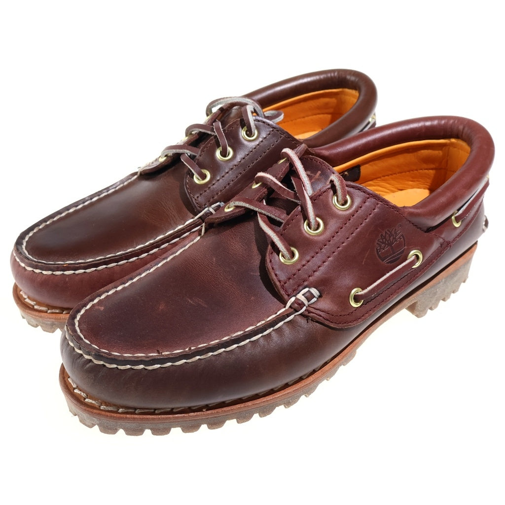 Timberland(ティンバーランド) BEAMS別注 3eye BOAT SHOE 0A68MU ボート デッキシューズ ブラウン