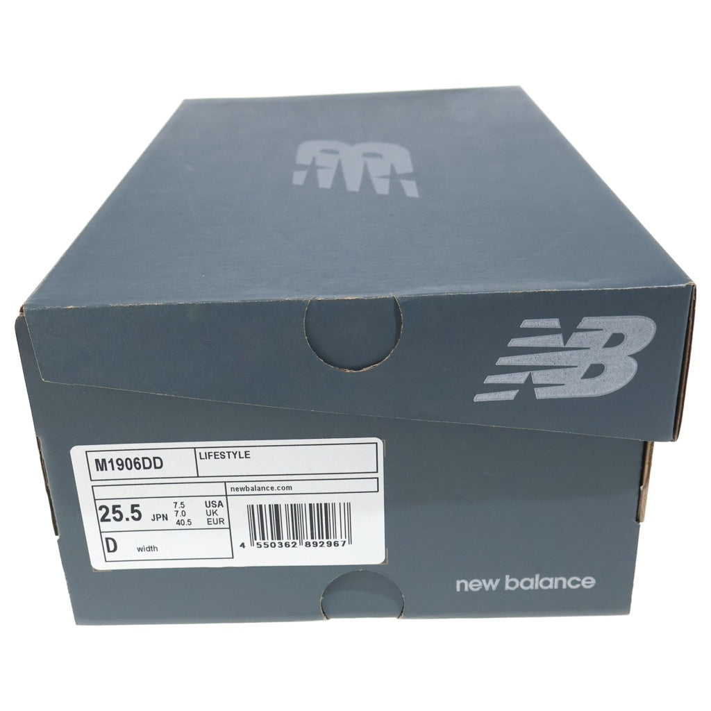 New Balance(ニューバランス) M1906DD スウェード ローカットスニーカー ブラック US7.5/25.5cm