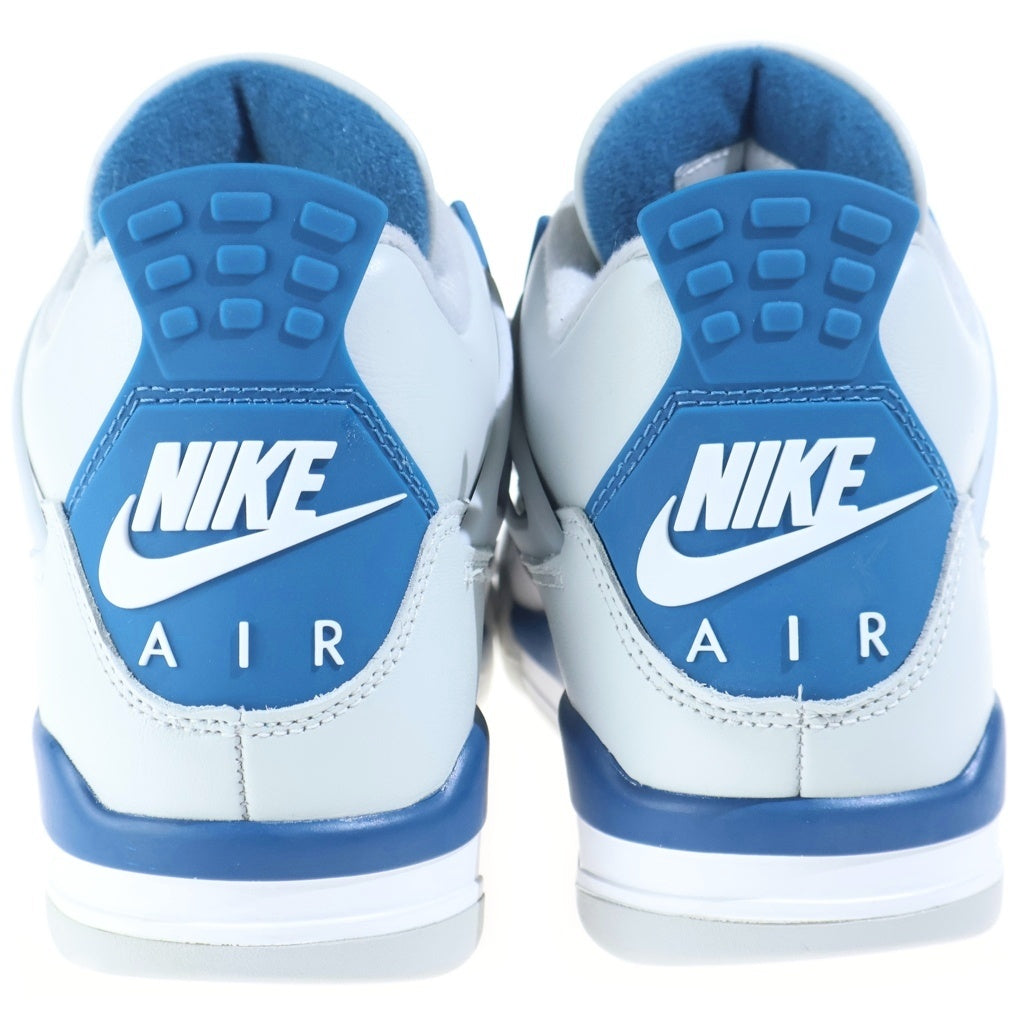 NIKE(ナイキ) AIR JORDAN 4 RETRO INDUSTRIAL BLUE FV5029-141 エアジョーダン4 レトロ インダストリアルブルー ハイカットスニーカー ホワイト/ブルー US8/26cm