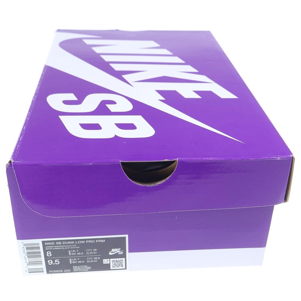 NIKE(ナイキ) DUNK LOW PRM TROCADERO GARDENS FV5926-200 ダンク プロ トロカデロ ガーデンズ ローカットスニーカー ベージュ US8/26cm