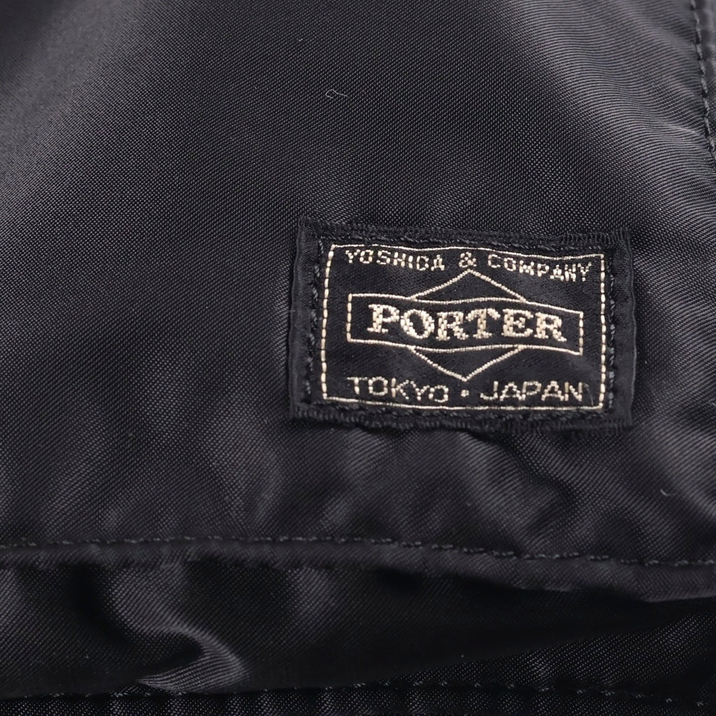 PORTER(ポーター) フロント フラップ ショルダーバッグ ブラック