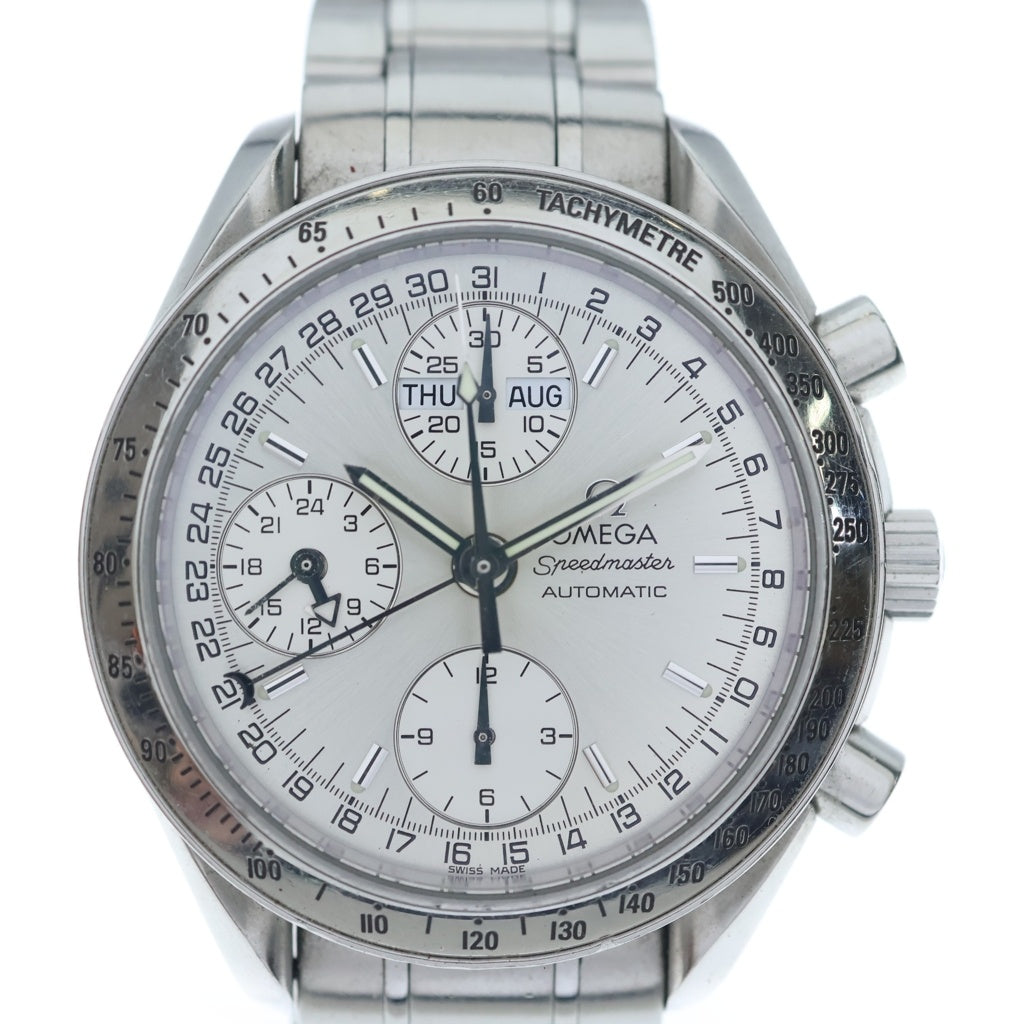 OMEGA(オメガ) スピードマスター トリプルカレンダー クロノグラフ ステンレス 自動巻 腕時計 シルバー 3523.30