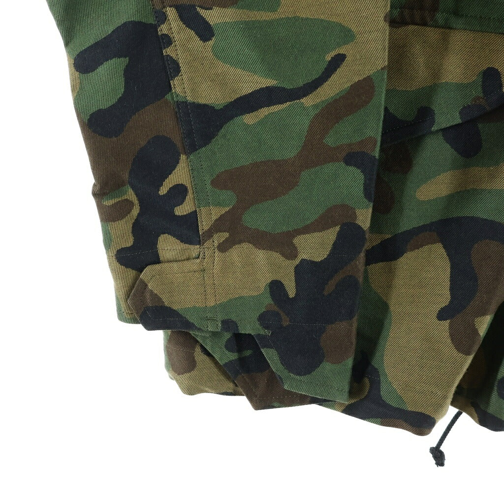 mastermind JAPAN(マスターマインドジャパン) CAMO M-65 JACKET ジャケット アウター ジップアップ ミリタリーデザイン カモフラージュ柄 コットン カーキ MQ-BL3-08