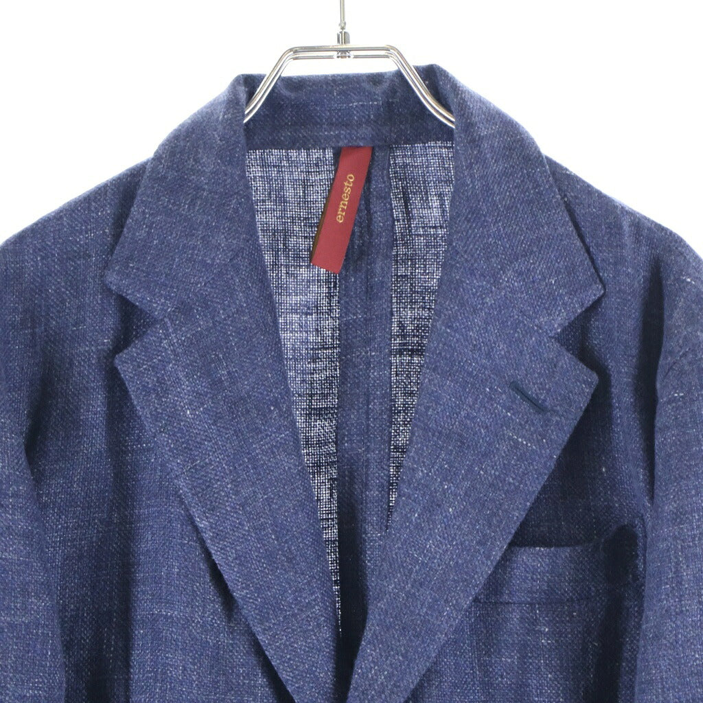 NO BRAND(ノーブランド) エルネスト シングルテーラードジャケット ネイビー DJP232311