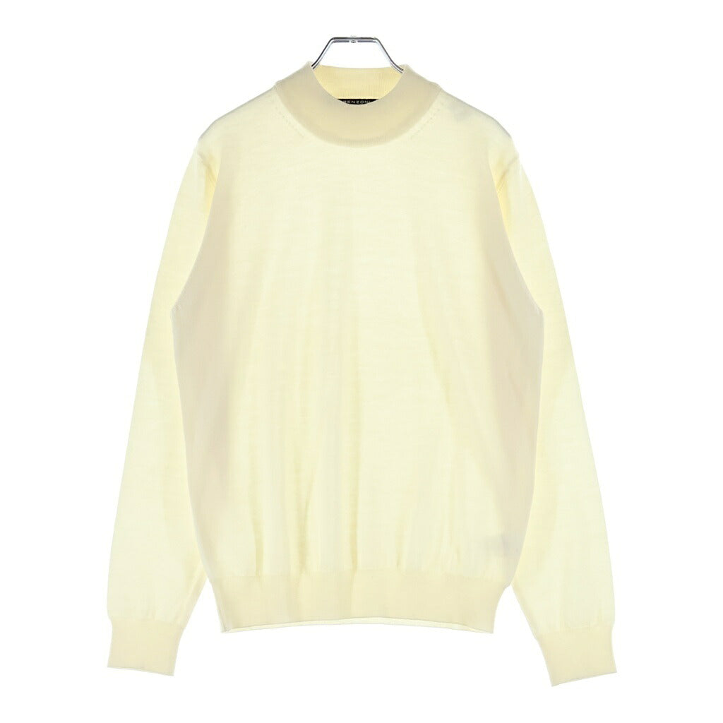 NO BRAND(ノーブランド) ロレンツォーニ ハイネック長袖ウールニット アイボリー