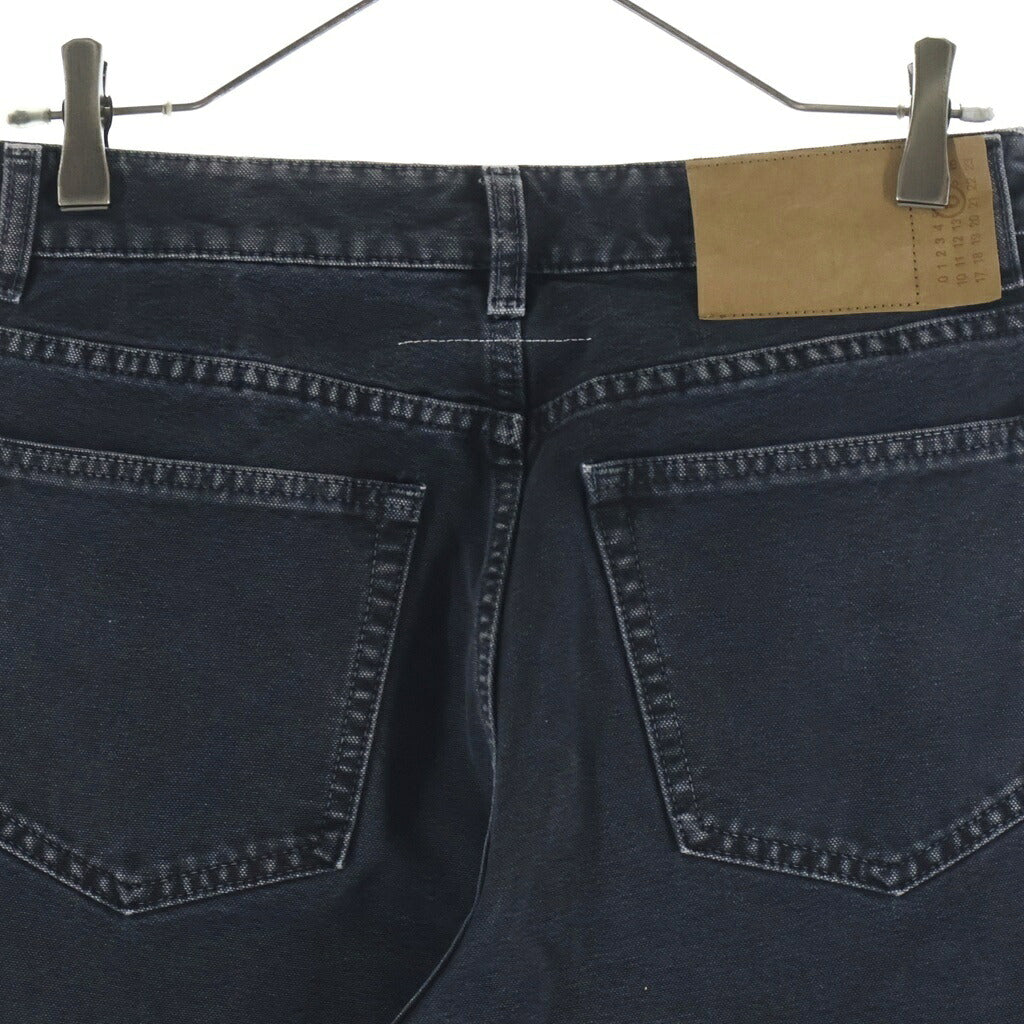 MM6 Maison Margiela(エムエムシックスメゾンマルジェラ) 25SS ストレート ジーンズ デニムパンツ ブラック S52LA0253 M35249