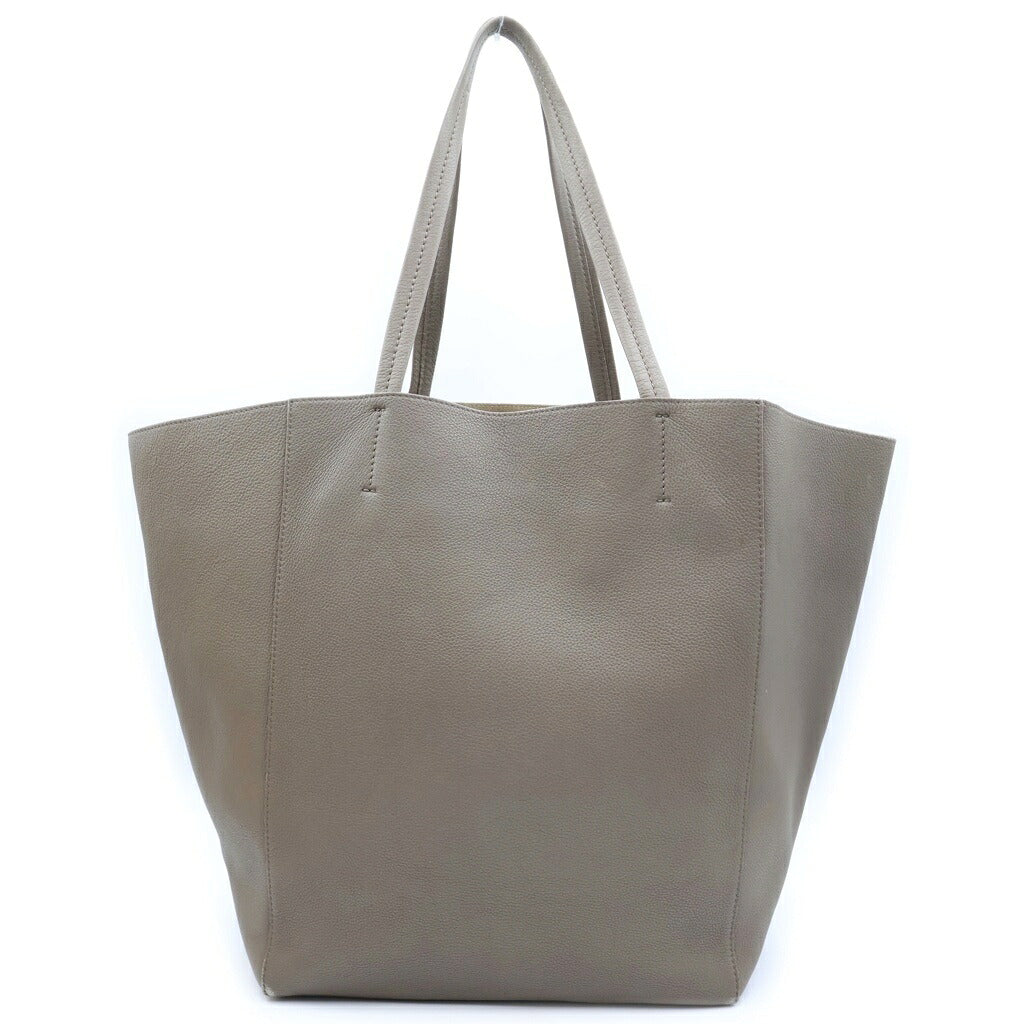CELINE(セリーヌ) カバファントム スモール トートバッグ ショルダーバッグ レザー グレージュ