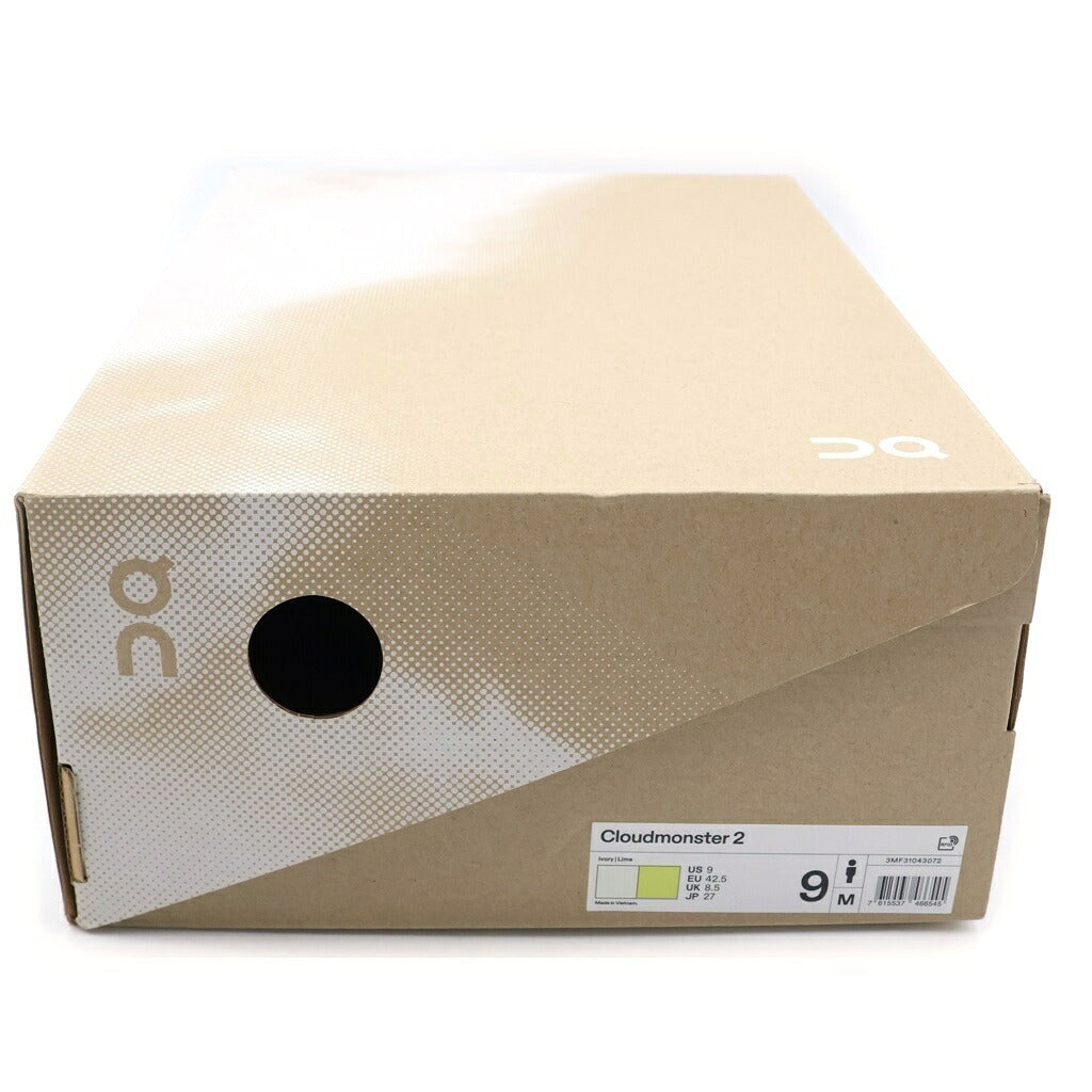 On(オン) CLOUDMONSTER2 3MF31043072 クラウドモンスター2 ローカットスニーカー ホワイト US9/27cm