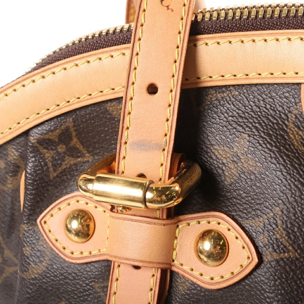 LOUIS VUITTON(ルイヴィトン) ティヴォリGM ハンドバッグ トートバッグ モノグラム PVCレザー ブラウン M40144