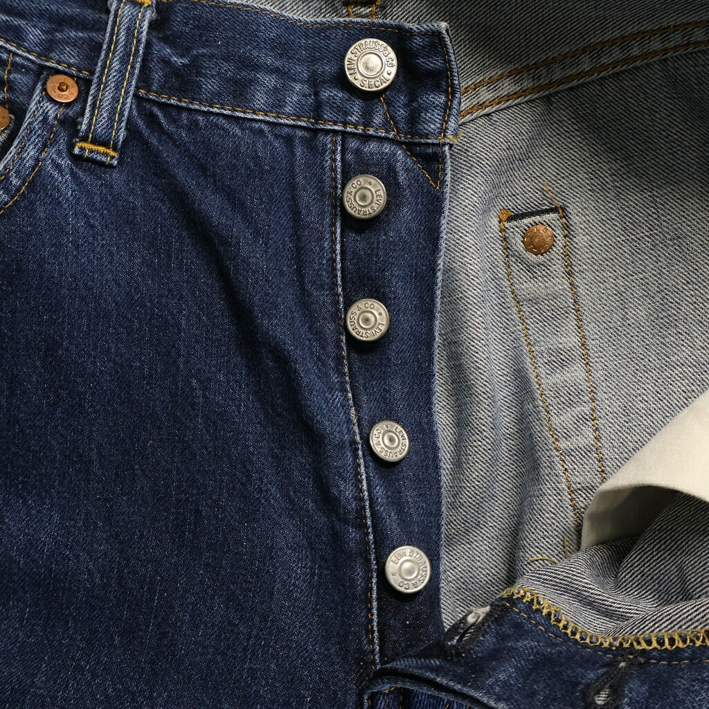 Levi's(リーバイス) 90S VINTAGE 501XX BIG E 復刻 ヴィンテージ ストレート デニムパンツ インディゴ
