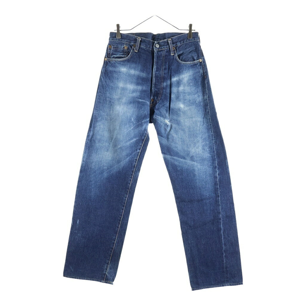 EVISU(エビス) 90S VINTAGE No.2 STYLE CRAFT EVIS JEANS 2504XX シンチバック付き ストレート デニムパンツ インディゴ