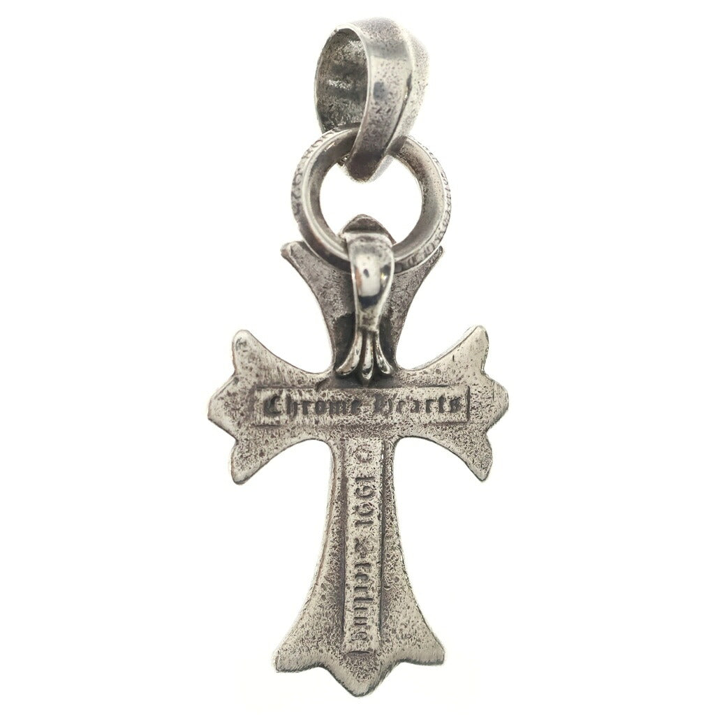 CHROME HEARTS(クロムハーツ) CH CRS SML W/BALE Wベイル スモールCHクロス ペンダントトップ シルバー BCA218