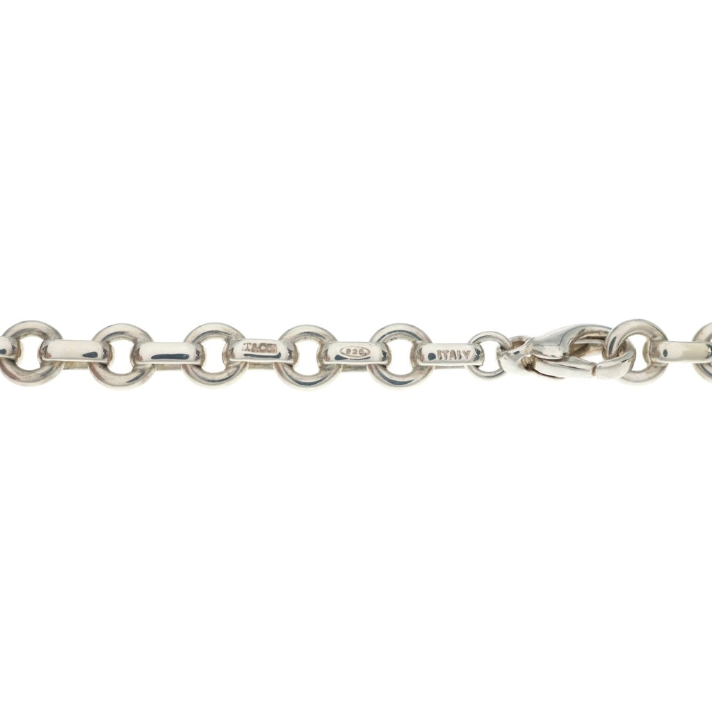 TIFFANY & Co.(ティファニー) ラウンドリンク サークルドーナツチェーン チョーカー ネックレス シルバー