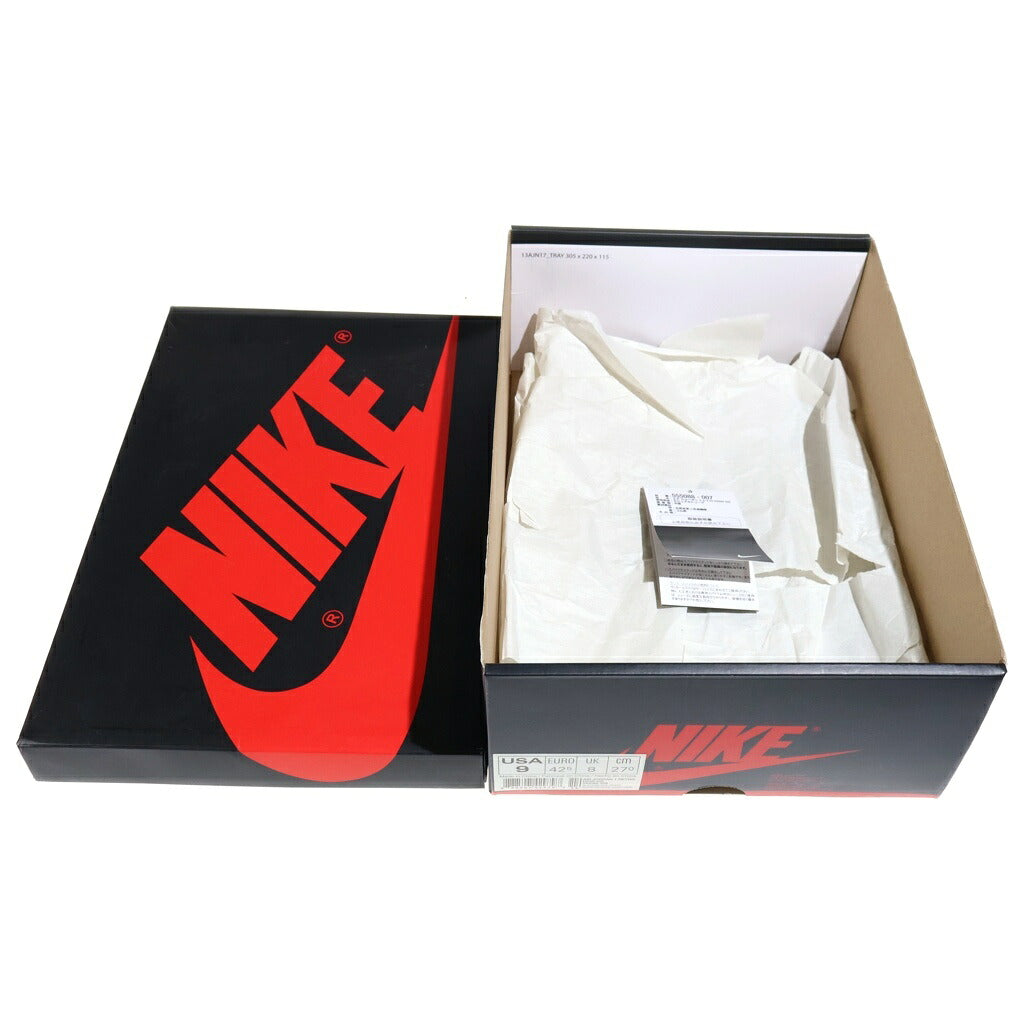 NIKE(ナイキ) AIR JORDAN 1 RETRO HIGH OG TOP 3 555088‐026 エアジョーダン1 トップ ハイカットスニーカー ブラック/レッド/ブルー US9/27cm 555088-026