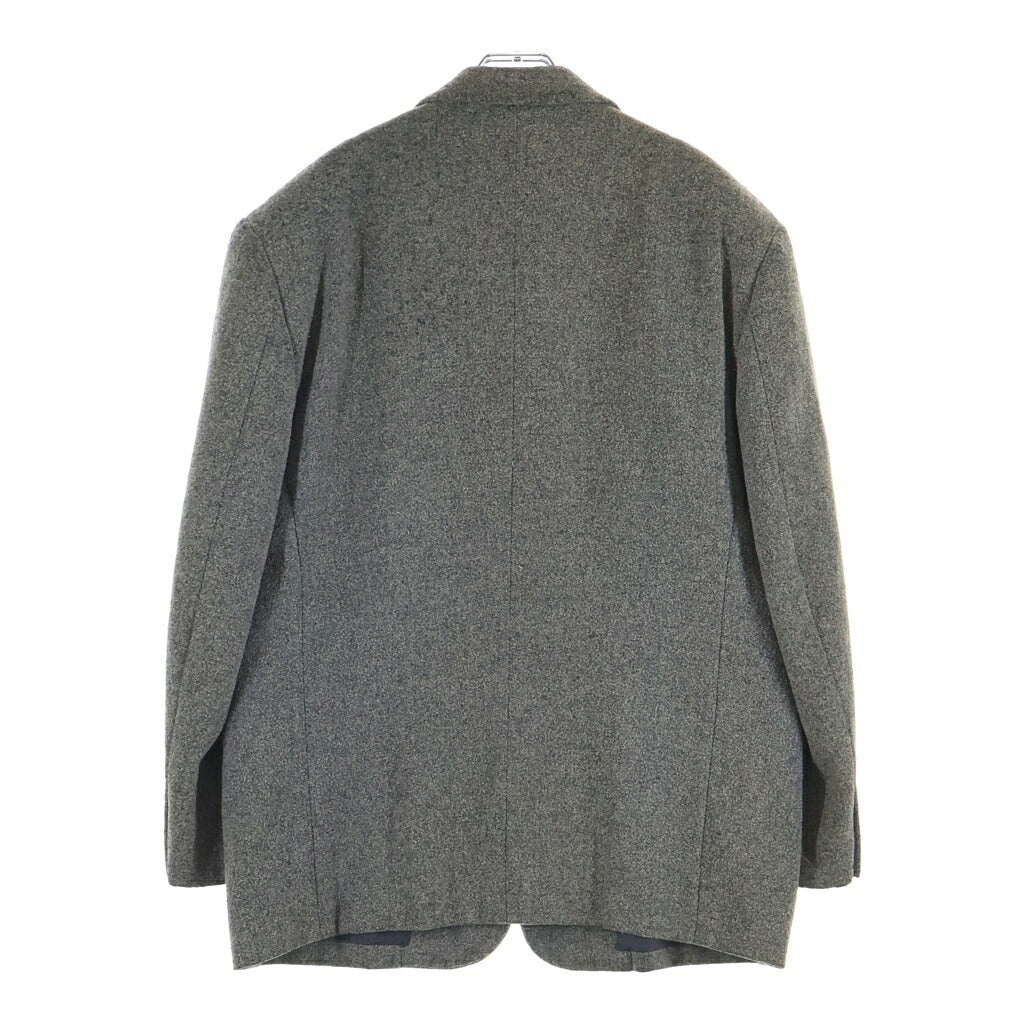 COMME des GARCONS HOMME PLUS(コムデギャルソンオムプリュス) 93AW 脱色期 縮絨ウールマオカラー4Bジャケット グレー PJ-04046M AD1993