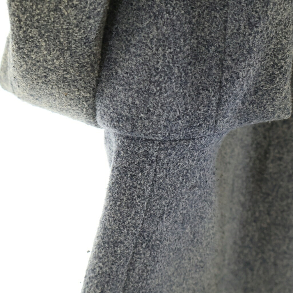 COMME des GARCONS HOMME PLUS(コムデギャルソンオムプリュス) 93AW 脱色期 縮絨ウールマオカラー4Bジャケット グレー PJ-04046M AD1993
