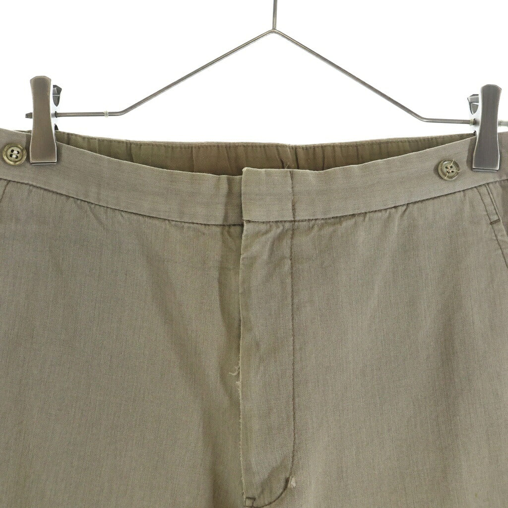 COMME des GARCONS HOMME PLUS(コムデギャルソンオムプリュス) 99SS 製品染め ジップアップ スウィングトップ ブルゾン ジャケット/ロングパンツ セットアップ ベージュ PJ-10092M AD1998