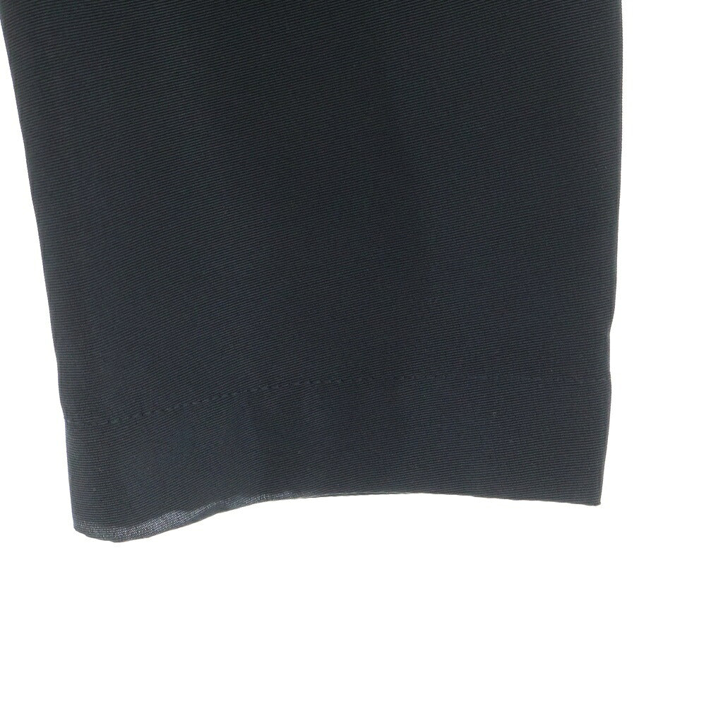 COMME des GARCONS HOMME PLUS(コムデギャルソンオムプリュス) 01AW サイケデリック期 キュプラ 変形 ラペル テーラードジャケット/スラックス ロングパンツ ブラック セットアップスーツ PJ-10084S AD2001