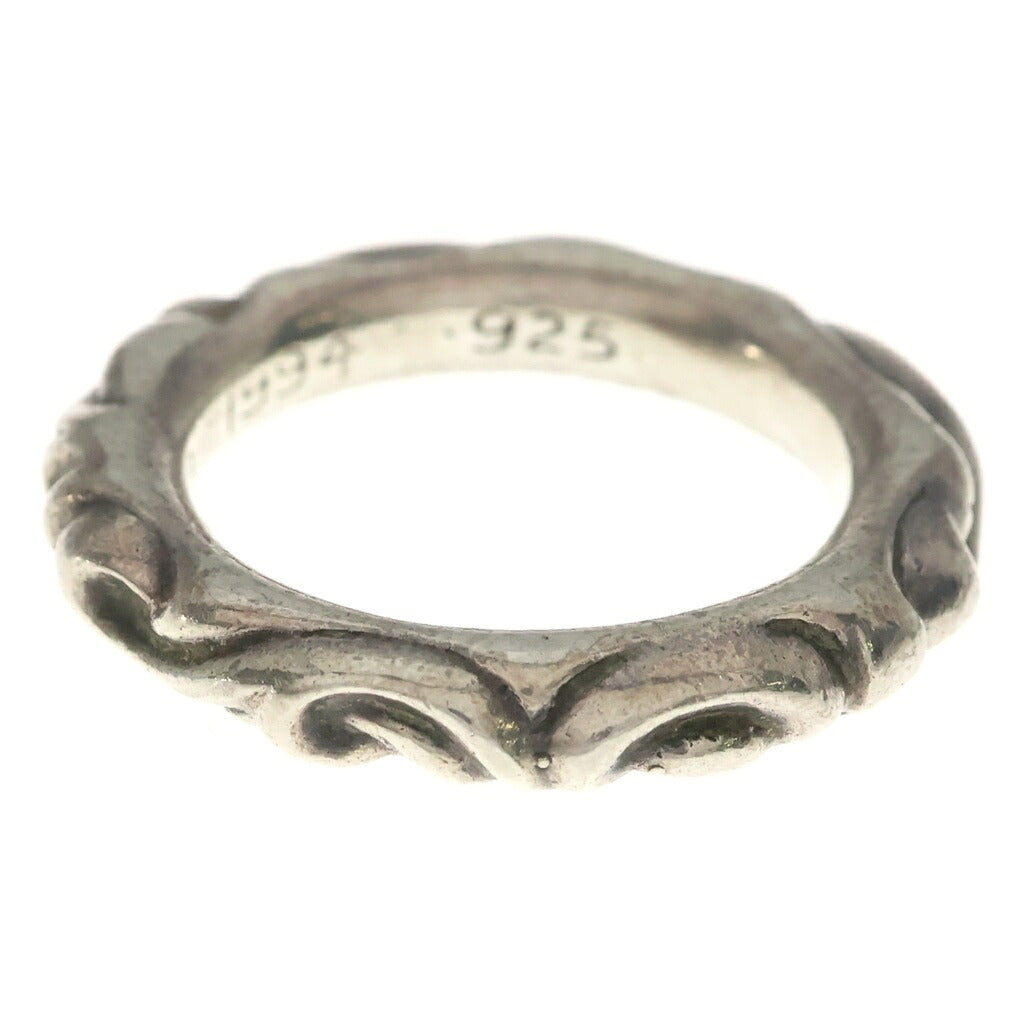 CHROME HEARTS(クロムハーツ) SCRL BAND スクロールバンド リング シルバー BCA351