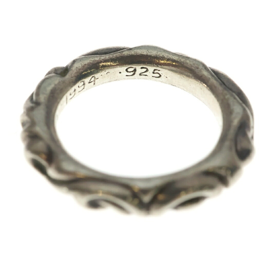 CHROME HEARTS(クロムハーツ) SCRL BAND スクロールバンド リング シルバー BCA351