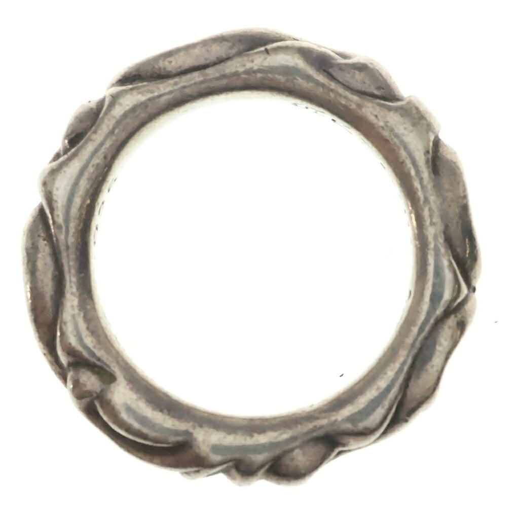 CHROME HEARTS(クロムハーツ) SCRL BAND スクロールバンド リング シルバー BCA351